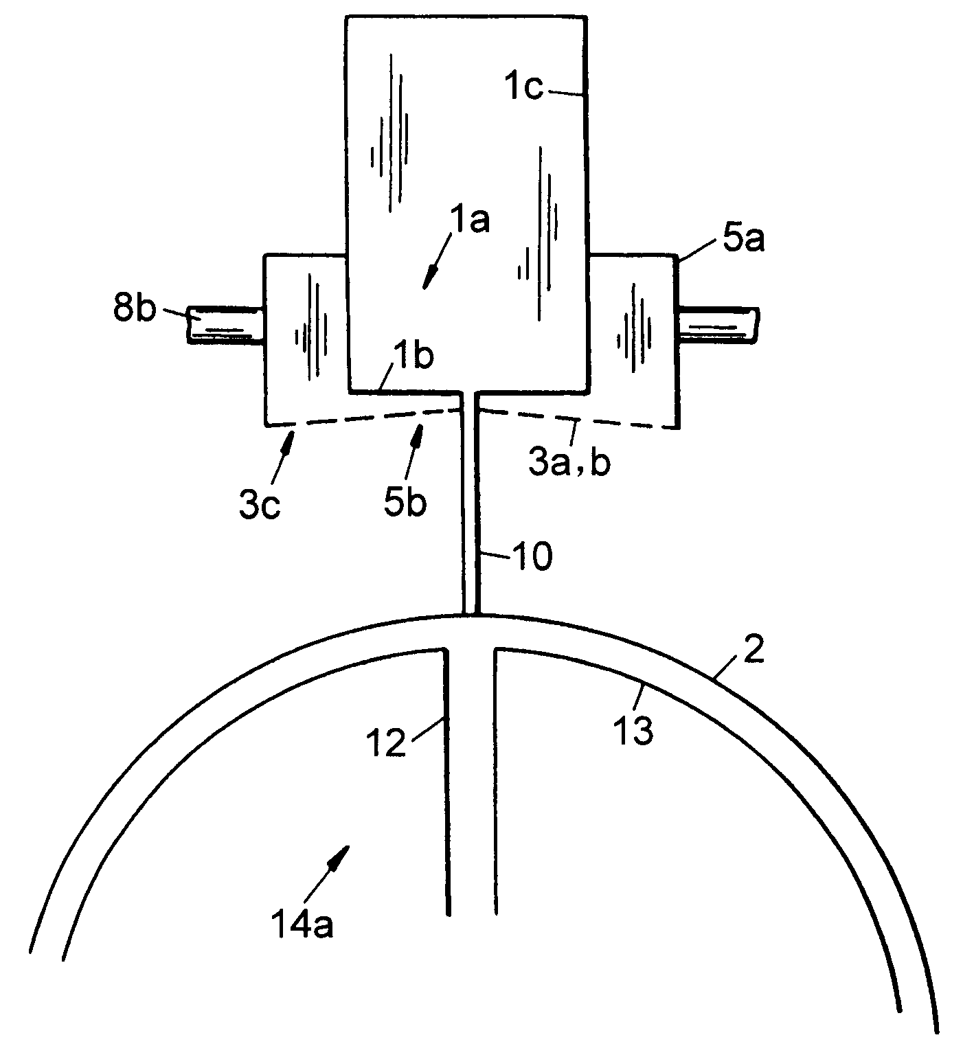 Suction chamber for a manifold for water jet treatment of fabrics