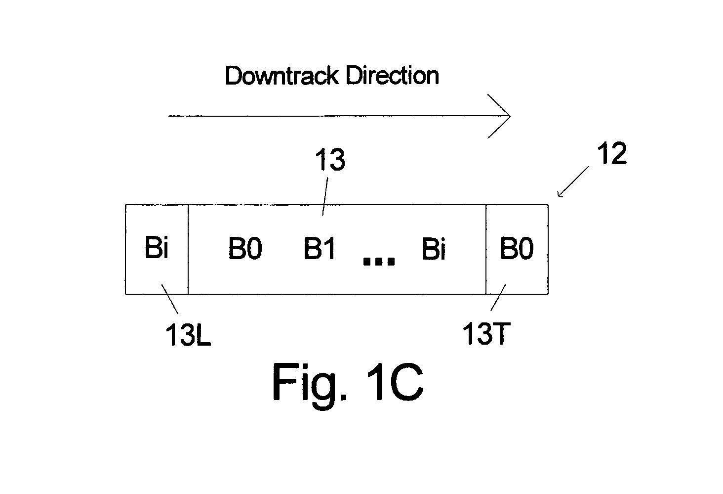 Information storage device with multiple-use fields in servo pattern