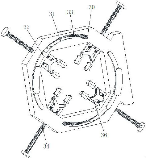 Pipeline assembly fixing equipment for steel structure truss