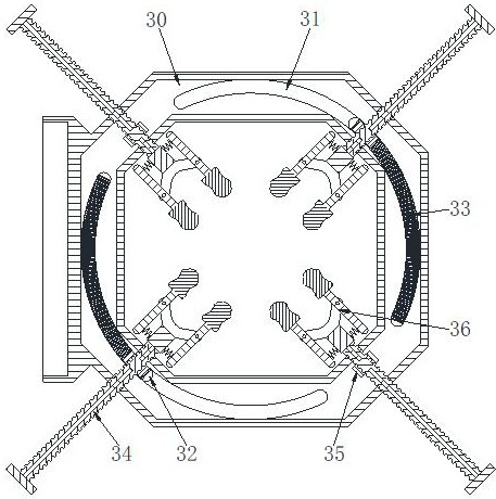 Pipeline assembly fixing equipment for steel structure truss