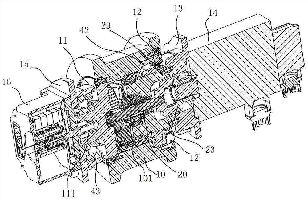 Crane power assembly