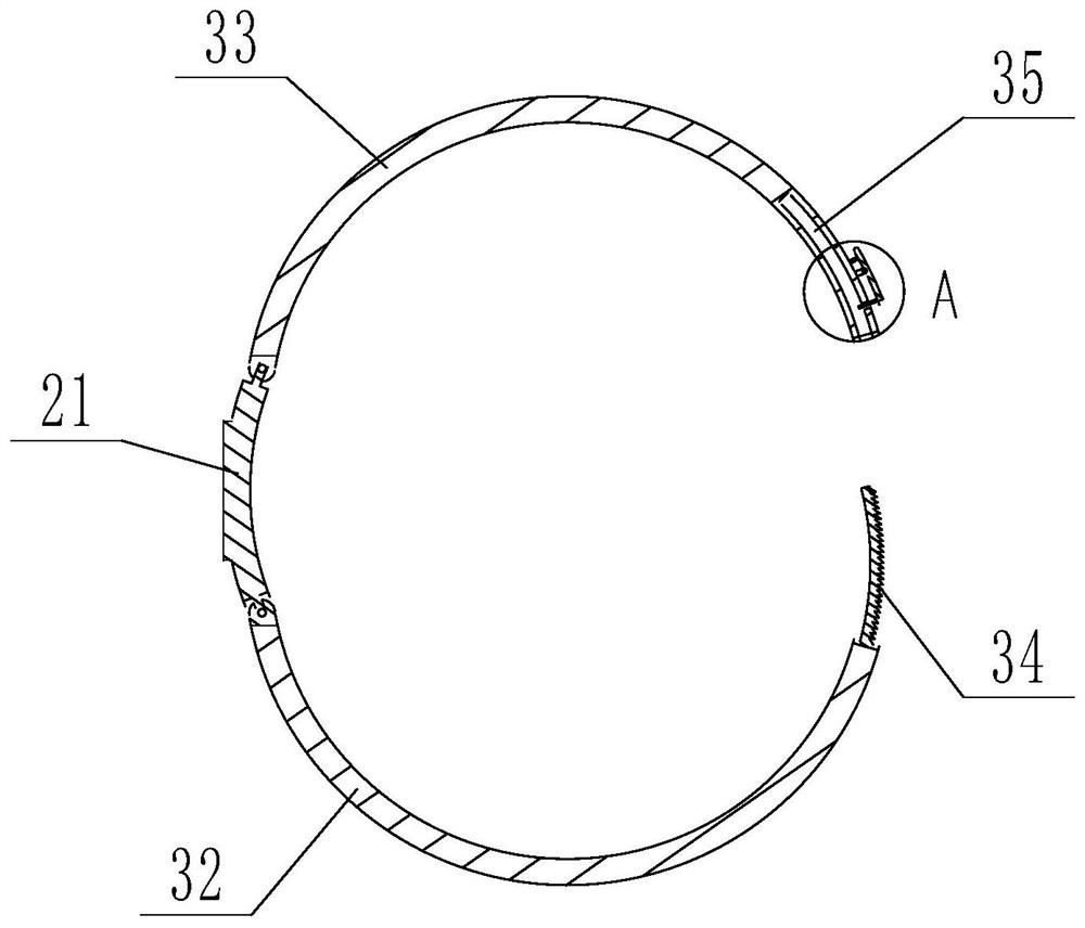 Neck fixing device for emergency department