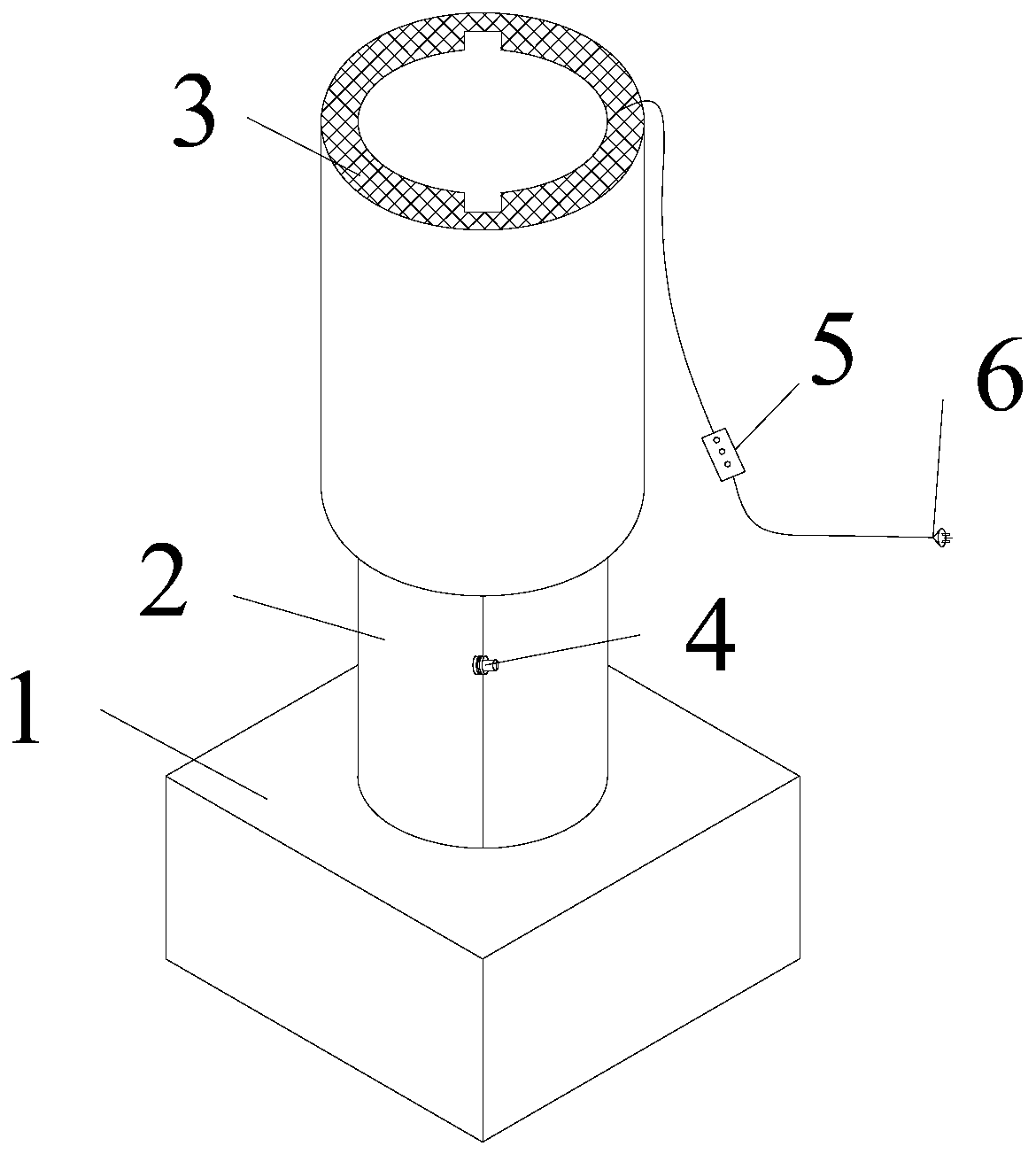 Rapid molding device and method for standard similar material test piece