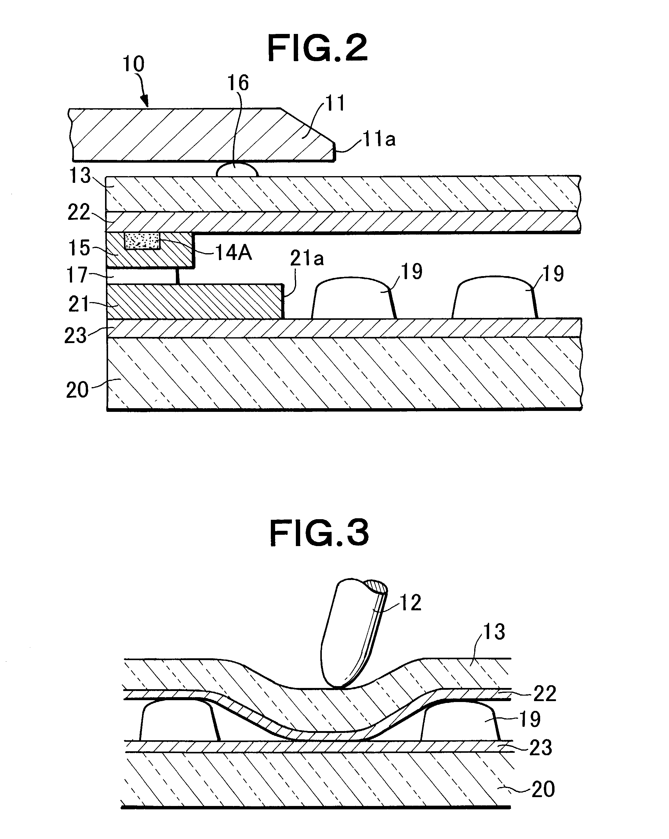 Pressure-sensitive touch panel