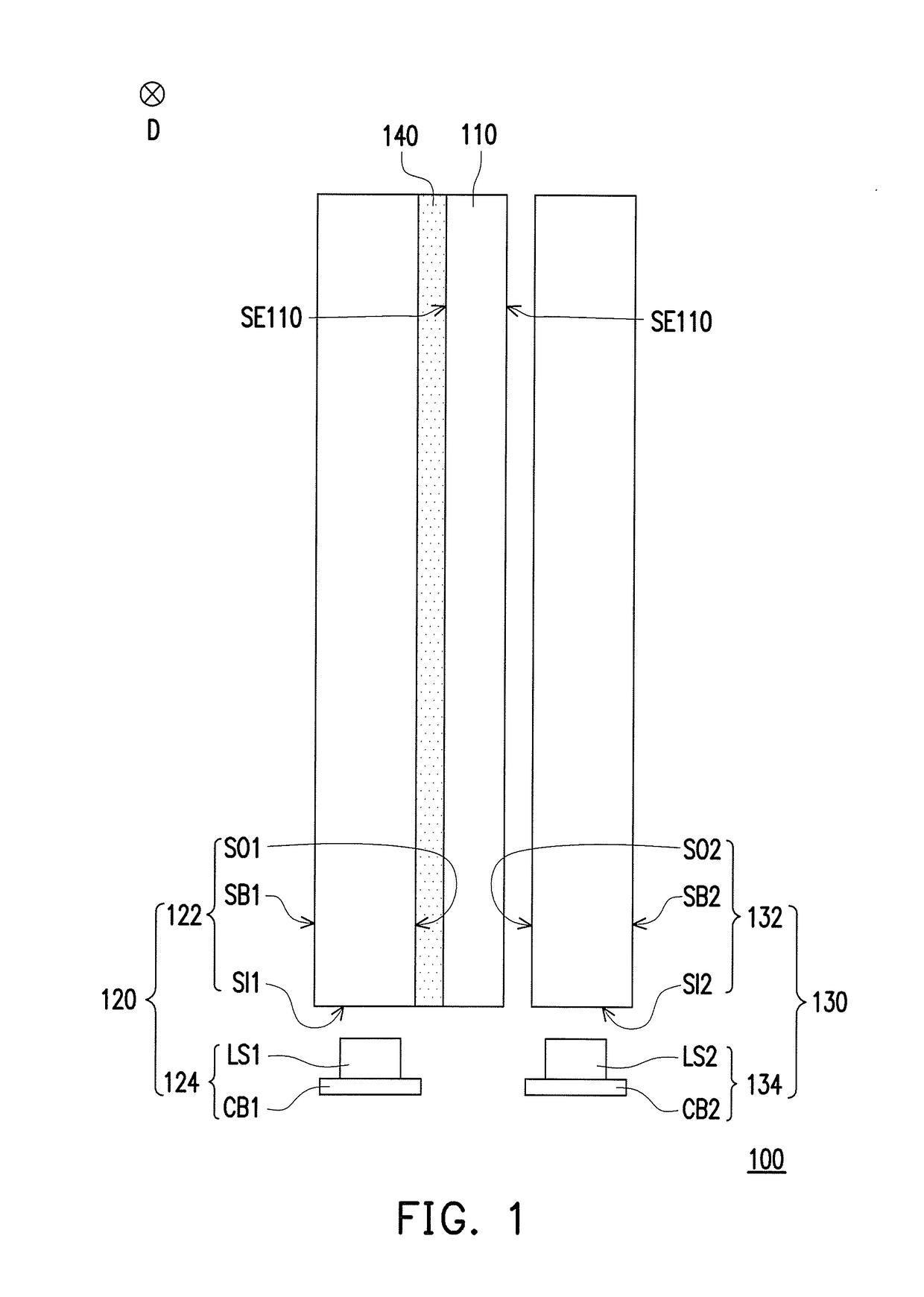 Transmissive display module and driving method thereof