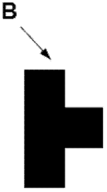 Hole measurement pattern and hole measurement method