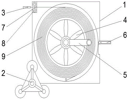 Electric power pipeline threading apparatus