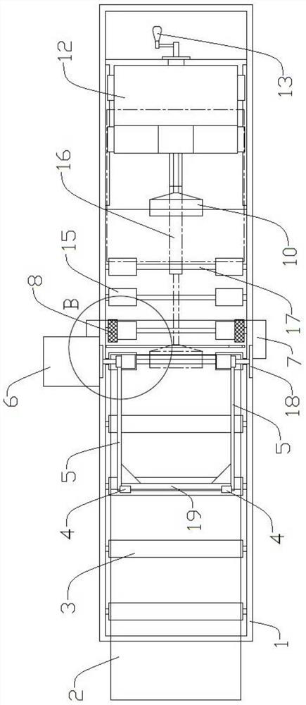 An anti-static film double-sided hot-melt welding edge sealing bag forming machine