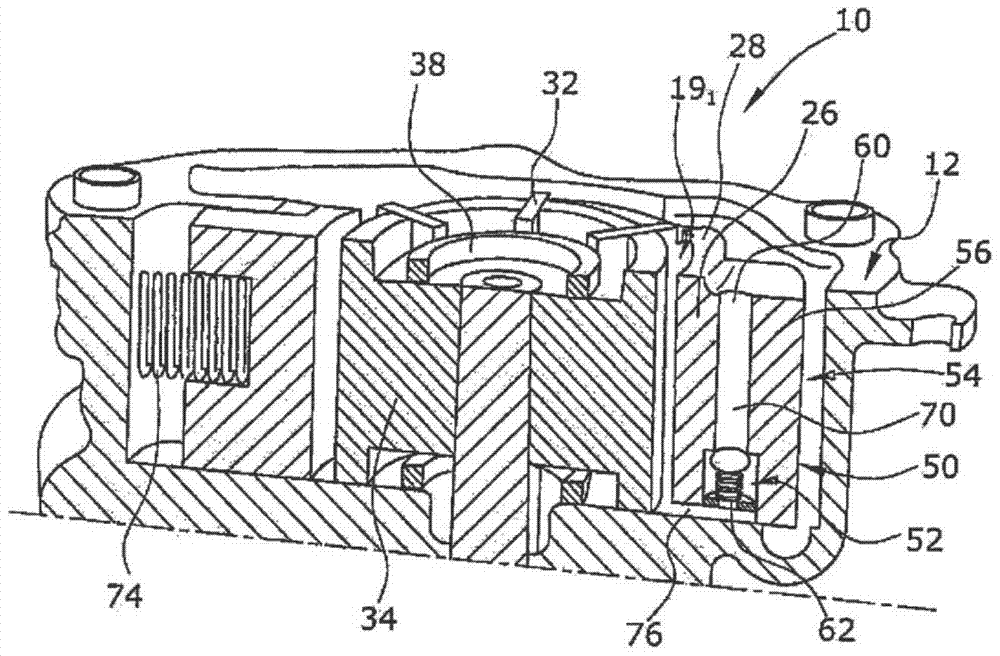 Lubricating oil vane pump