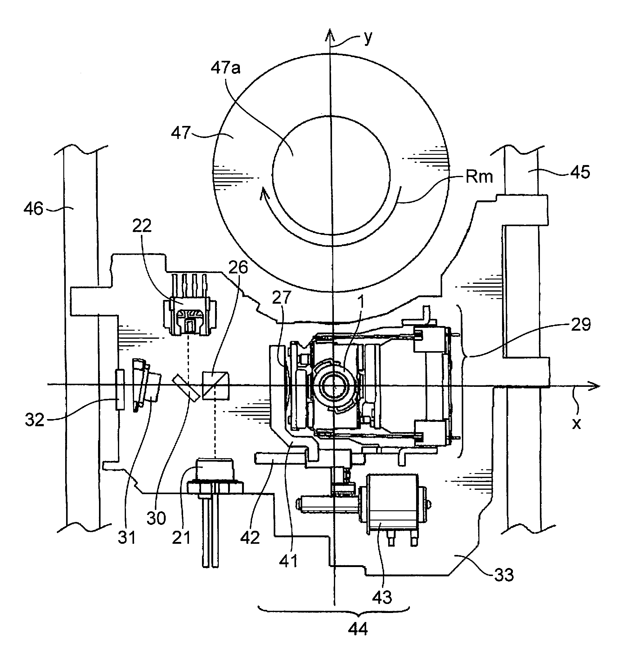 Optical pickup device, optical information device, and information processing device