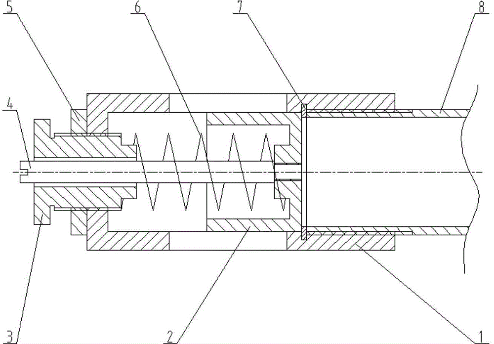 Stainless pulse silt-removal water-distribution device of water circulation cooling tower