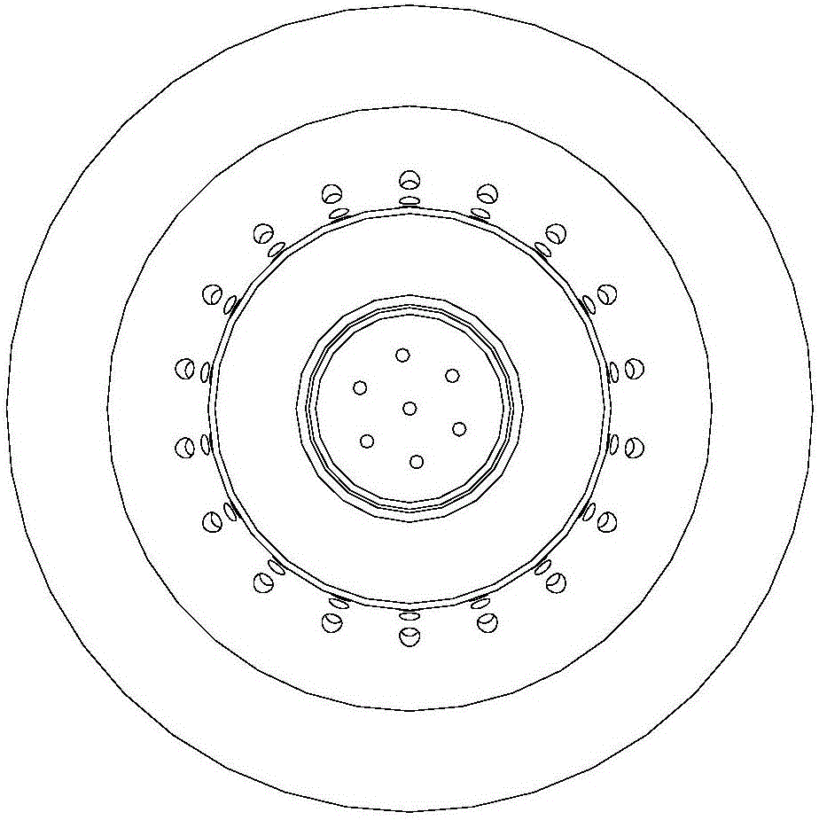 Air blowing type vacuum sucking disc and vacuum adsorption device with air blowing type vacuum sucking disc