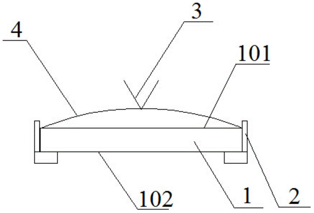 Wafer fixing device for evaporator