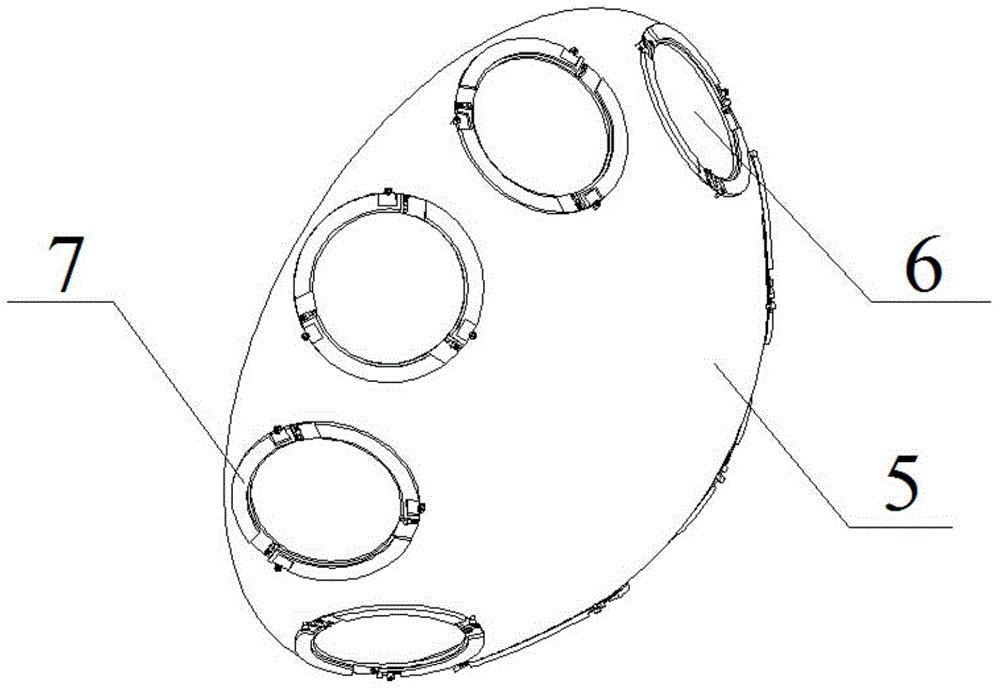 Wafer fixing device for evaporator