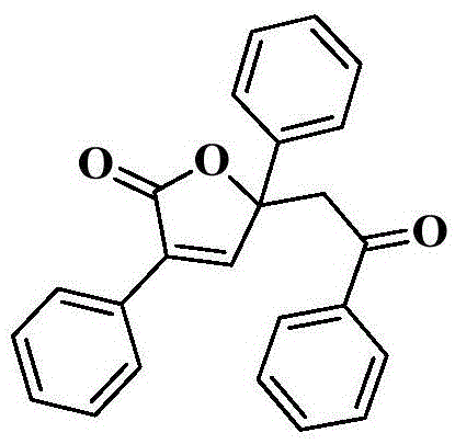 Preparation method of alpha, beta-unsaturated butyrolactone from keto acid and alkyne