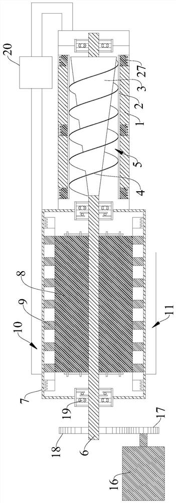 Thermal expansion turbine steam turbine