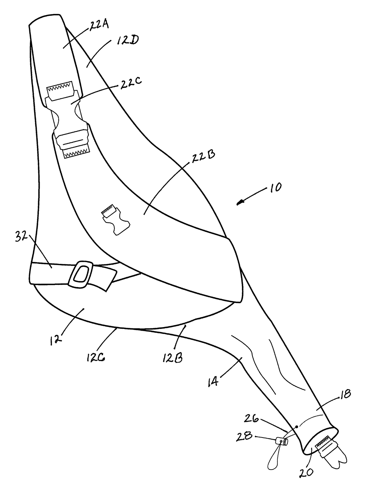 Portable backpack feeder apparatus