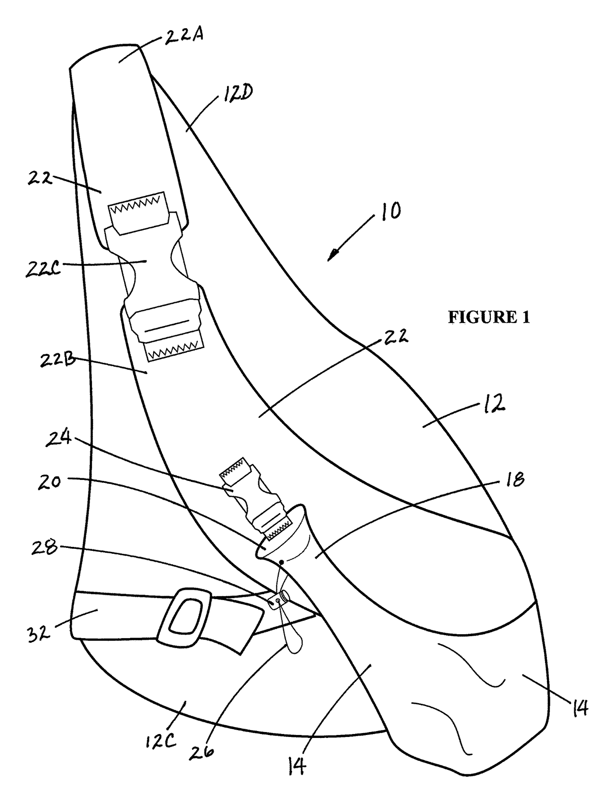 Portable backpack feeder apparatus