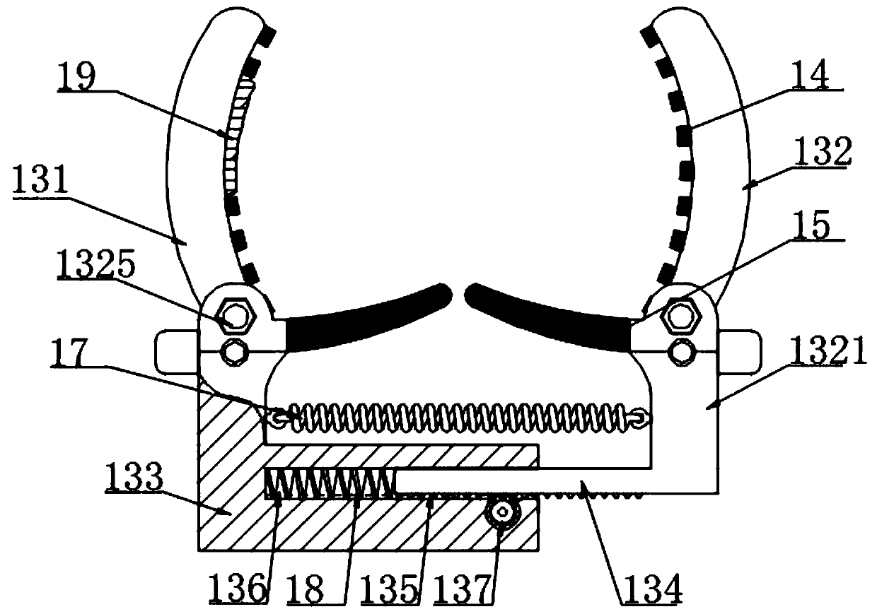 Universal mechanical hand for industrial automatic assembly line