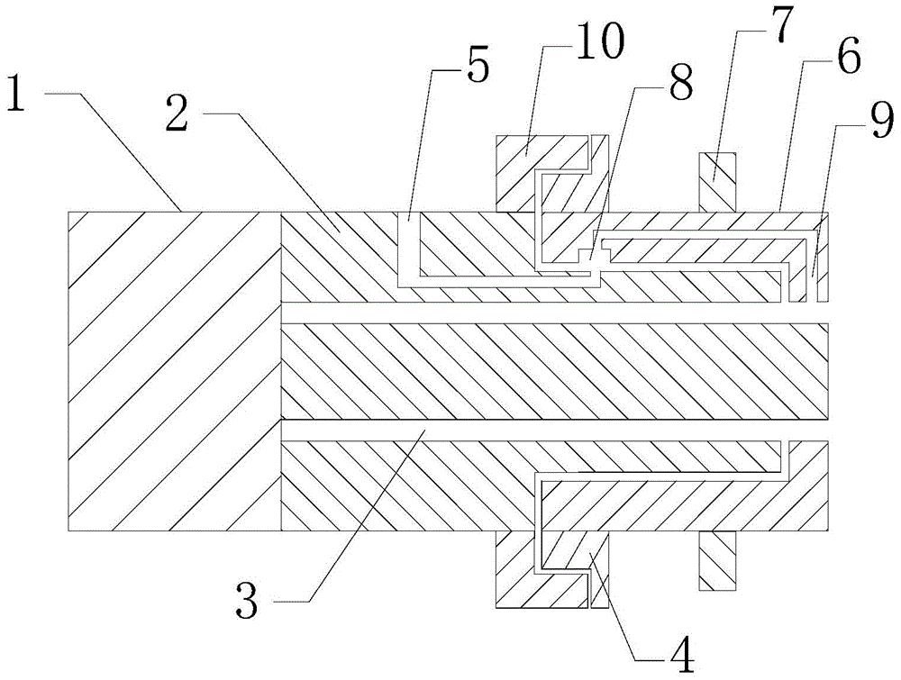 Plastic rib spiral pipe without adhesive-bonded joints and manufacturing technique thereof