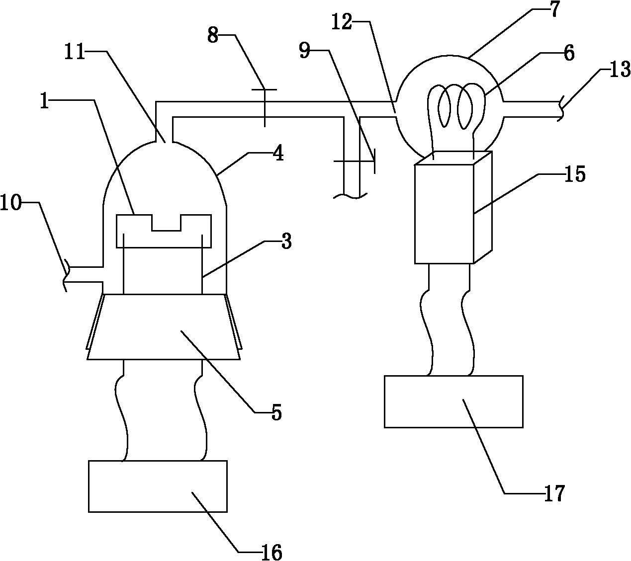 Electro-thermal vaporization atomic fluorescence spectrometry method and spectrometer used for determining cadmium