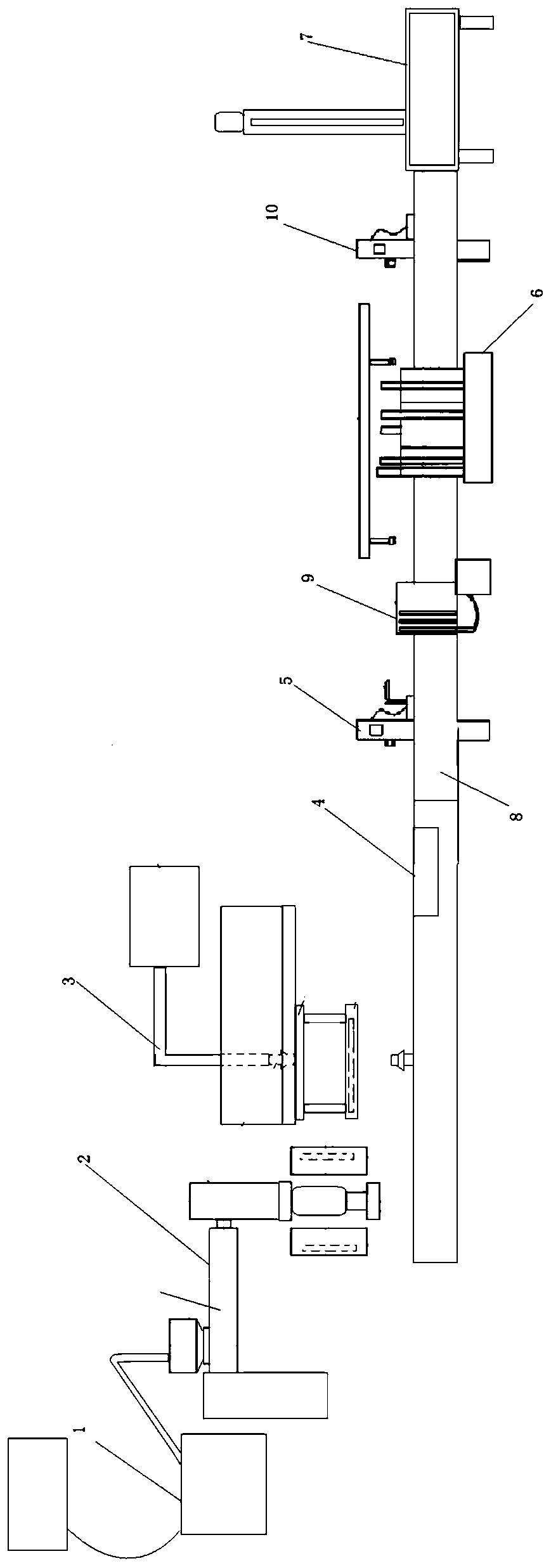 Blow molding fully automated production line