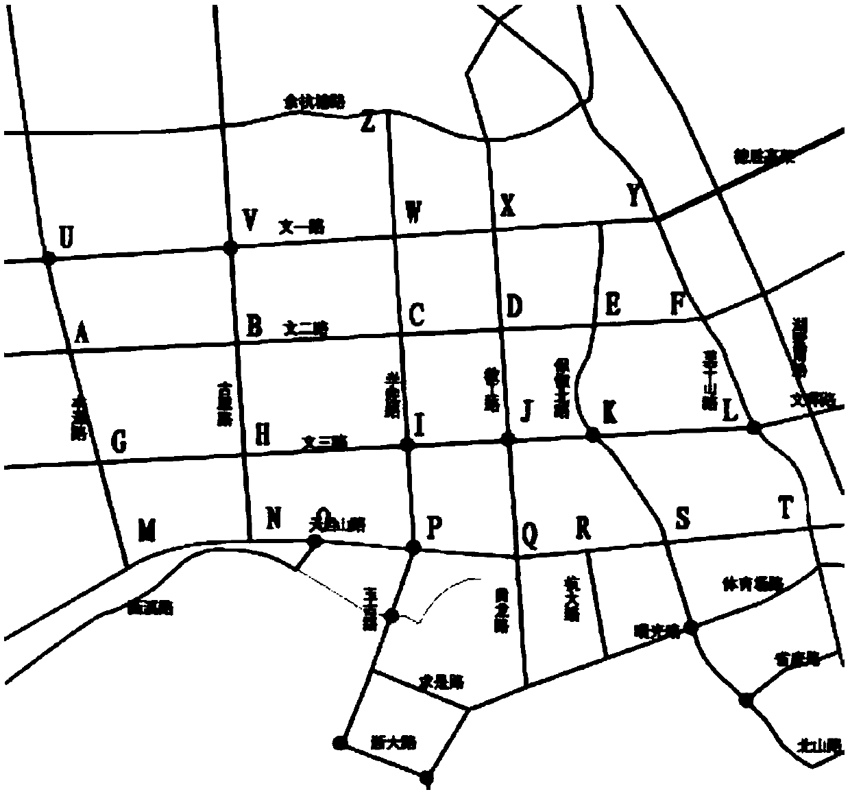 Congestion prediction algorithm based on historical and peripheral intersection data