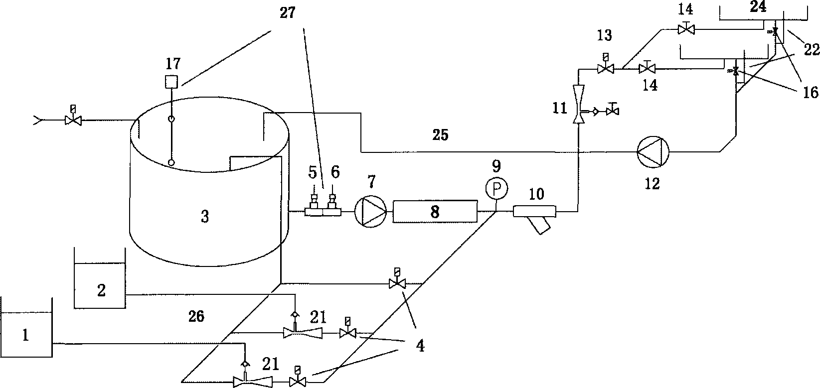 Multi-layer tide irrigation raise seedling device