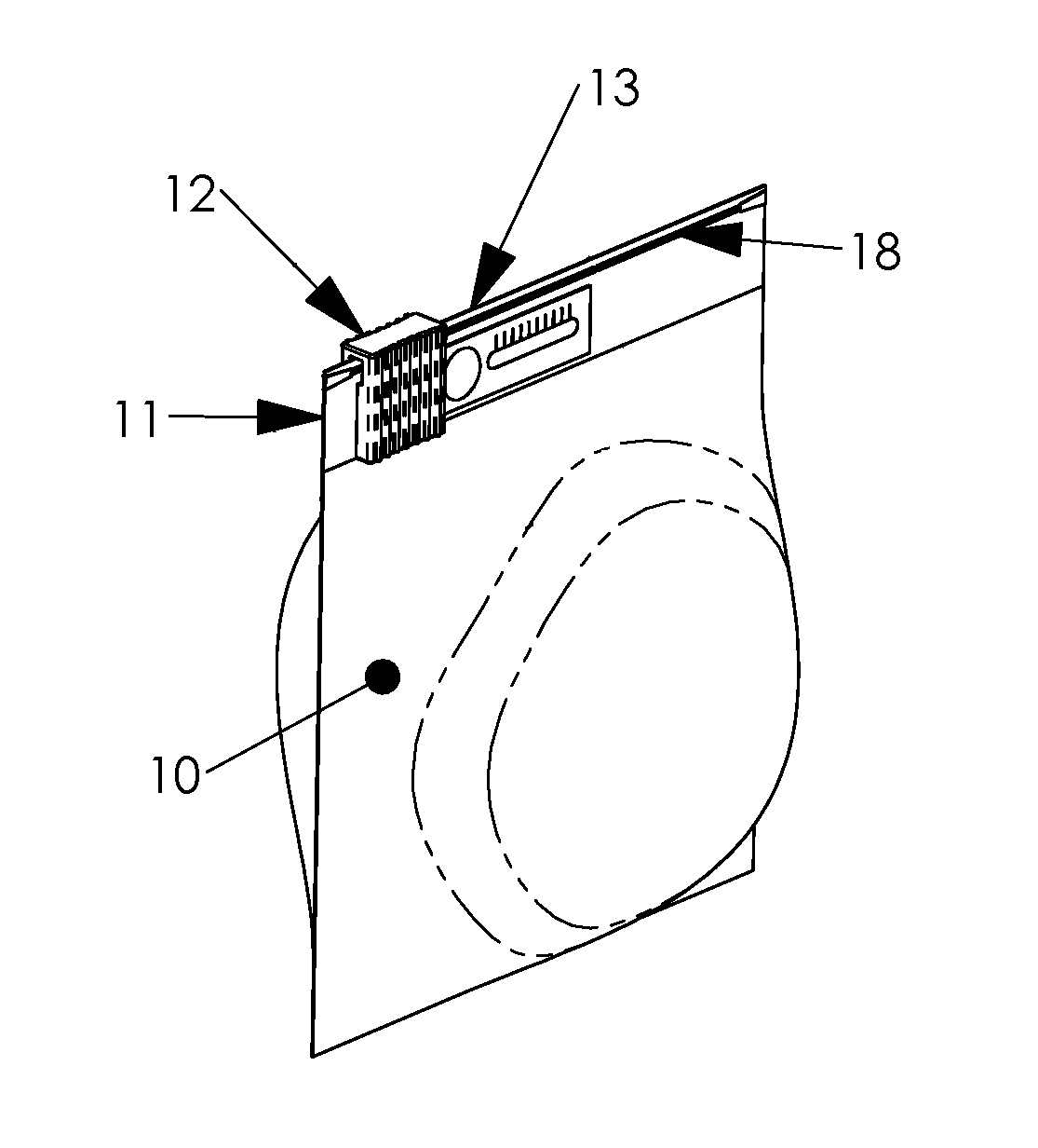 Package showing elapsed time since opening