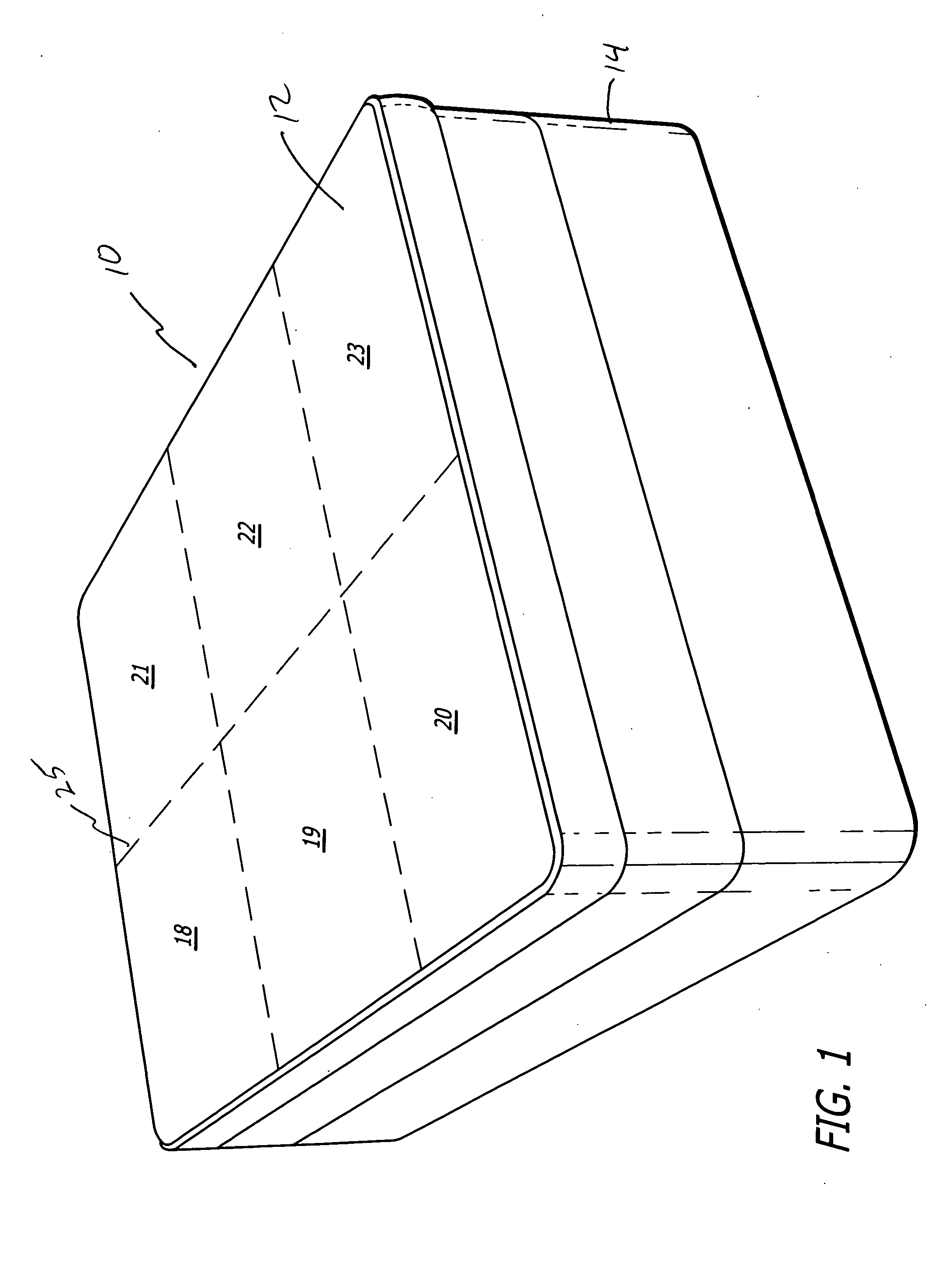 Composite foam mattress assembly