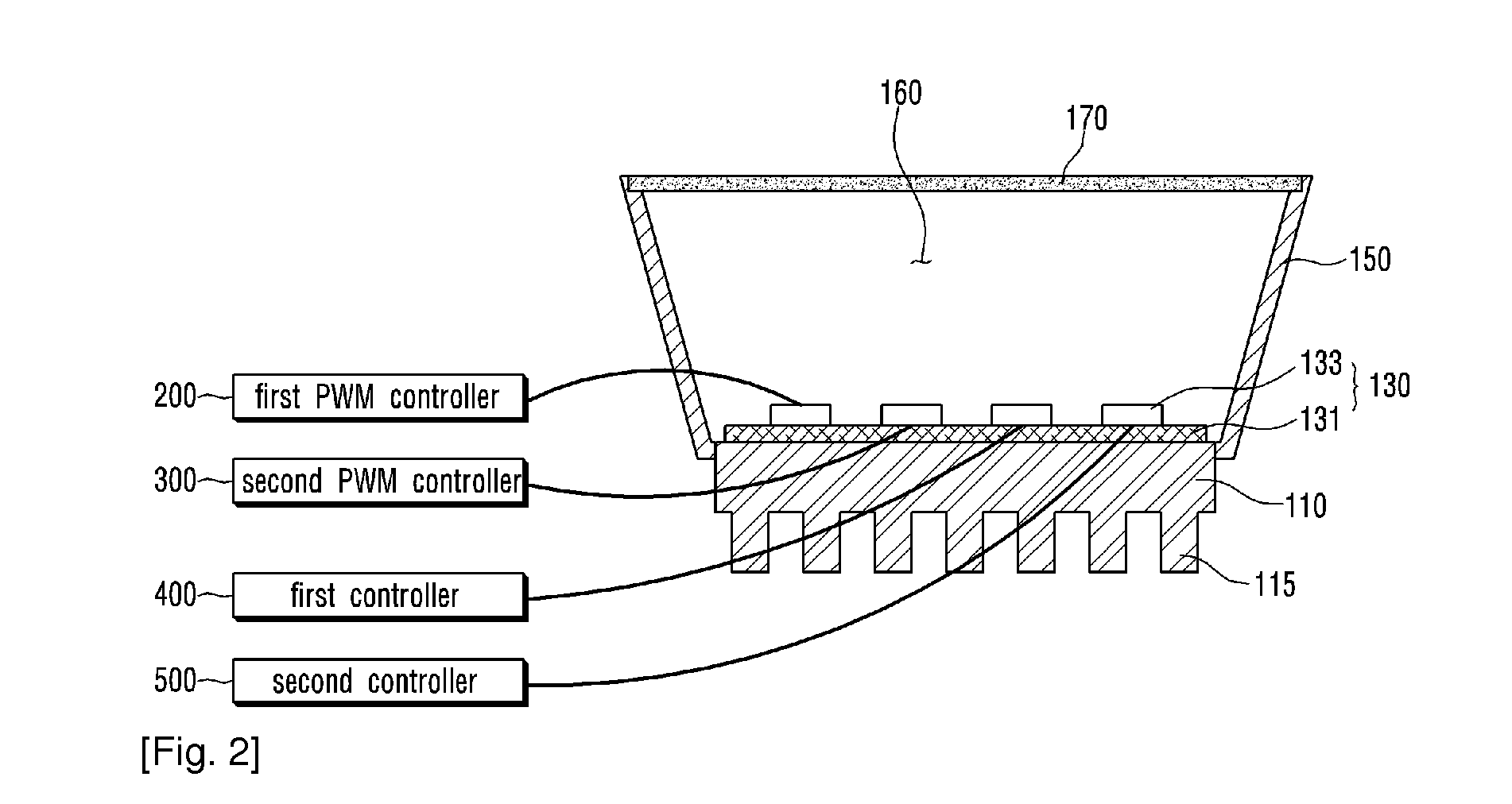 Lighting device and lighting control method