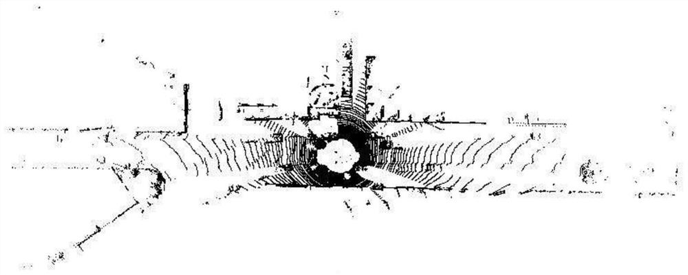 Road environment element sensing method based on laser radar