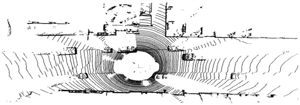 Road environment element sensing method based on laser radar