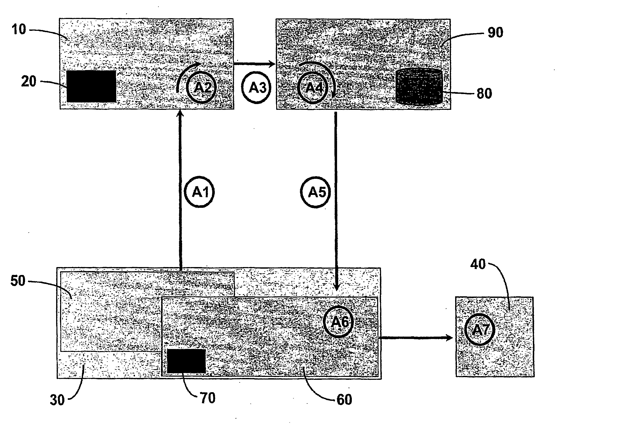 Method and Device for Franking Postal Items