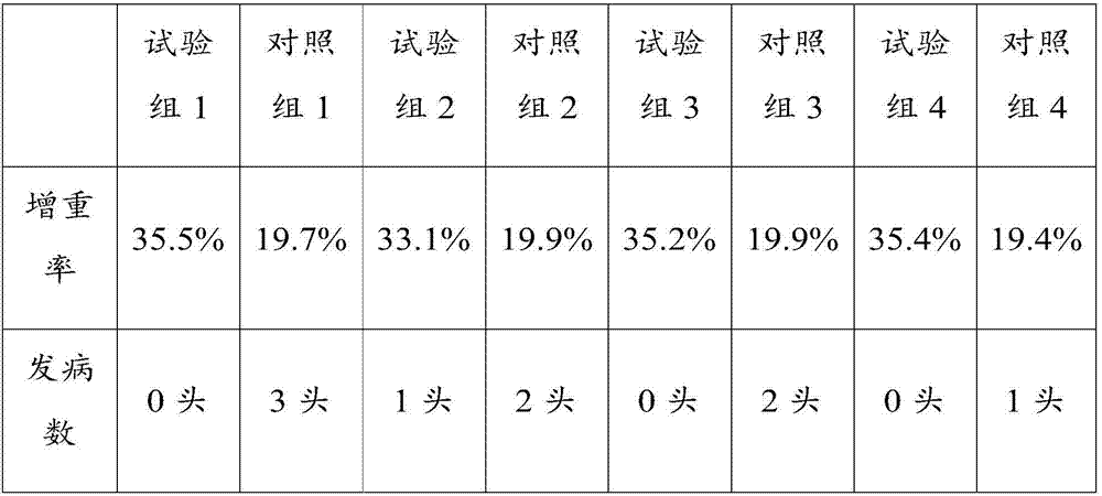 Feed suitable for cattle from 13 months old to 18 months old to eat, processing method of feed, and cattle breeding method