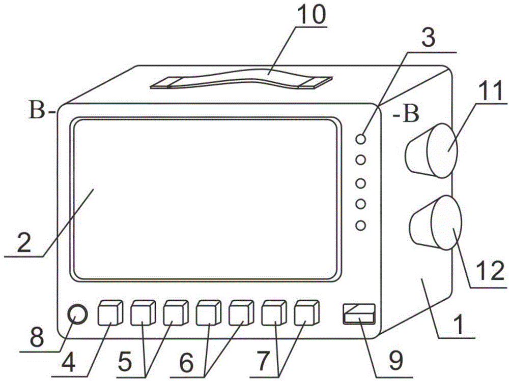 Cognitive radar detection device based on neural network