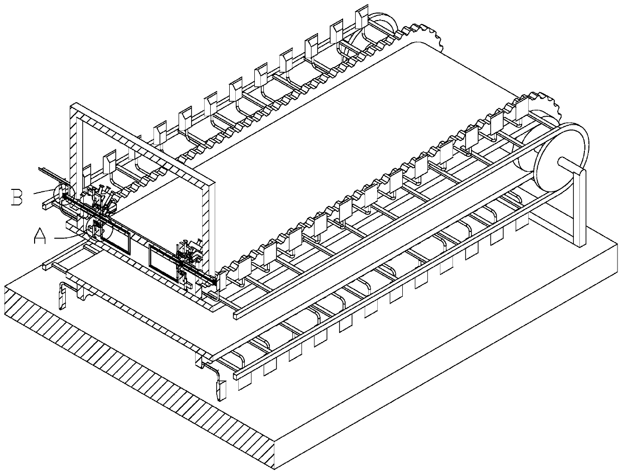 Automatic glue dispensing equipment for LED lamp tube processing