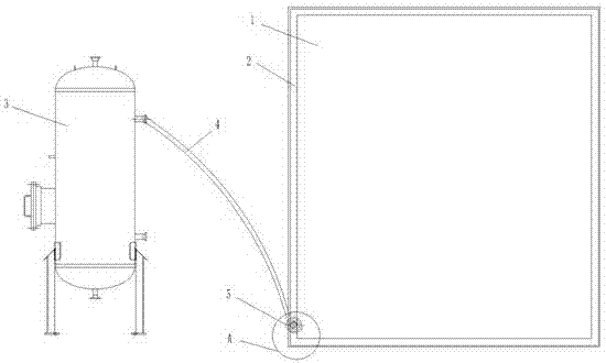 Sensing welding device for vacuum glass edge sealing