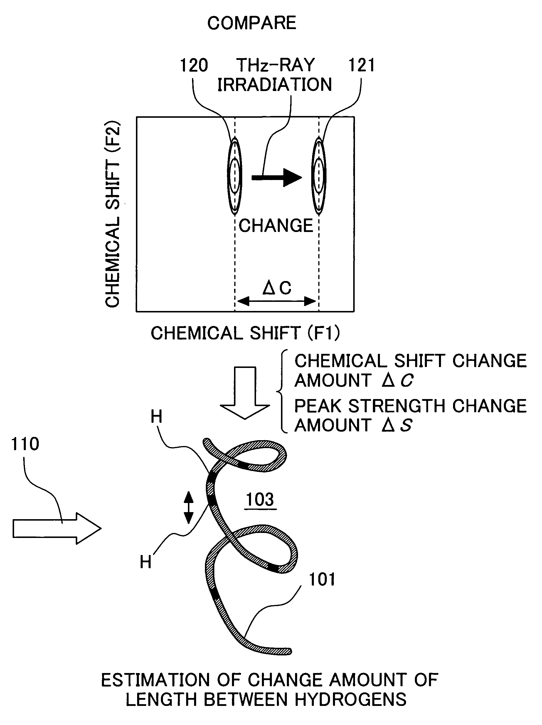 Method and apparatus for multiple spectroscopy analysis by using nuclear magnetic resonance