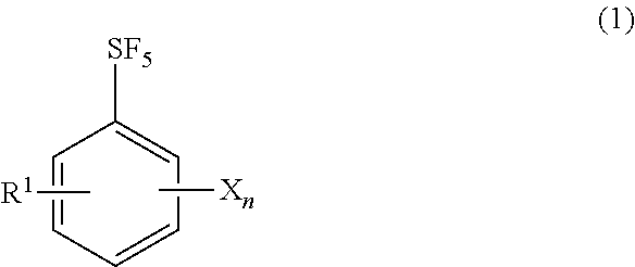 Method for producing nitrogen-containing pentafluorosulfanylbenzene compound