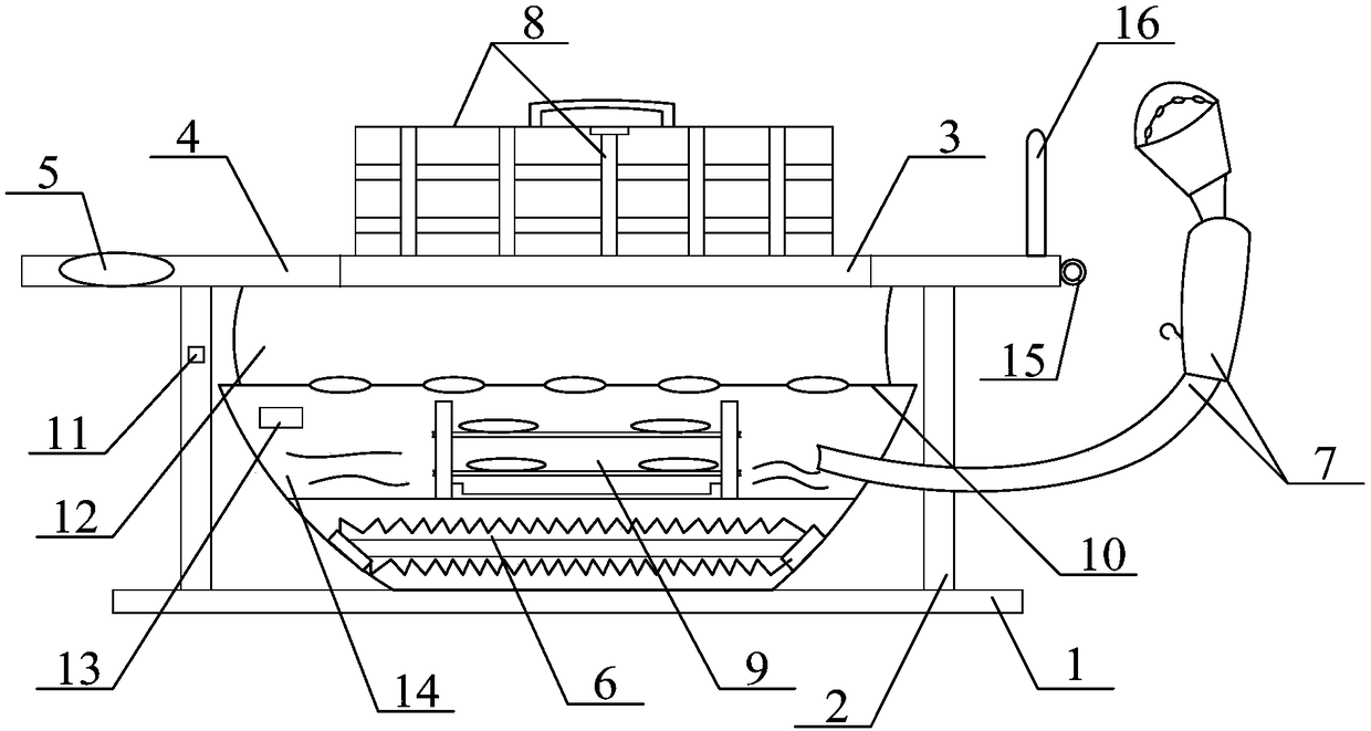 Traditional Chinese medicine treatment fumigation application device