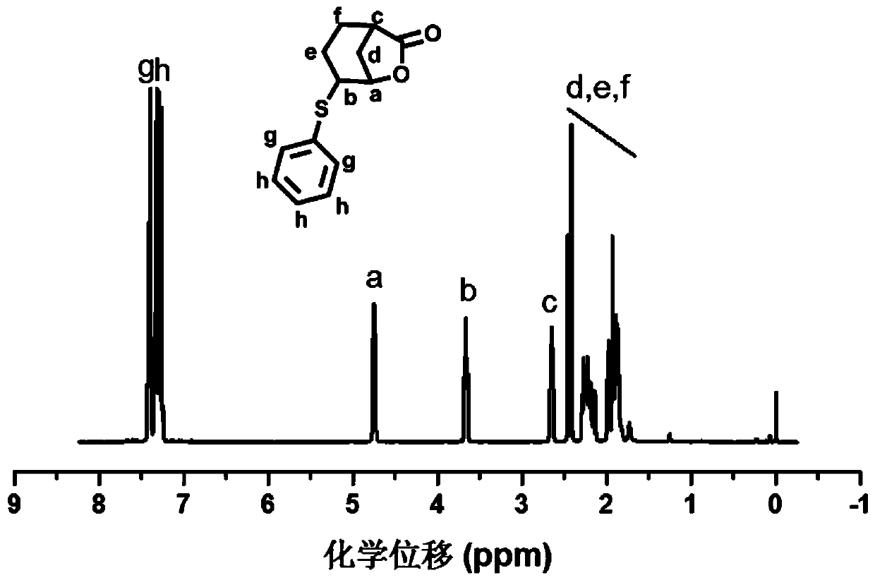 PhSGBL polymer, and preparation method and application thereof