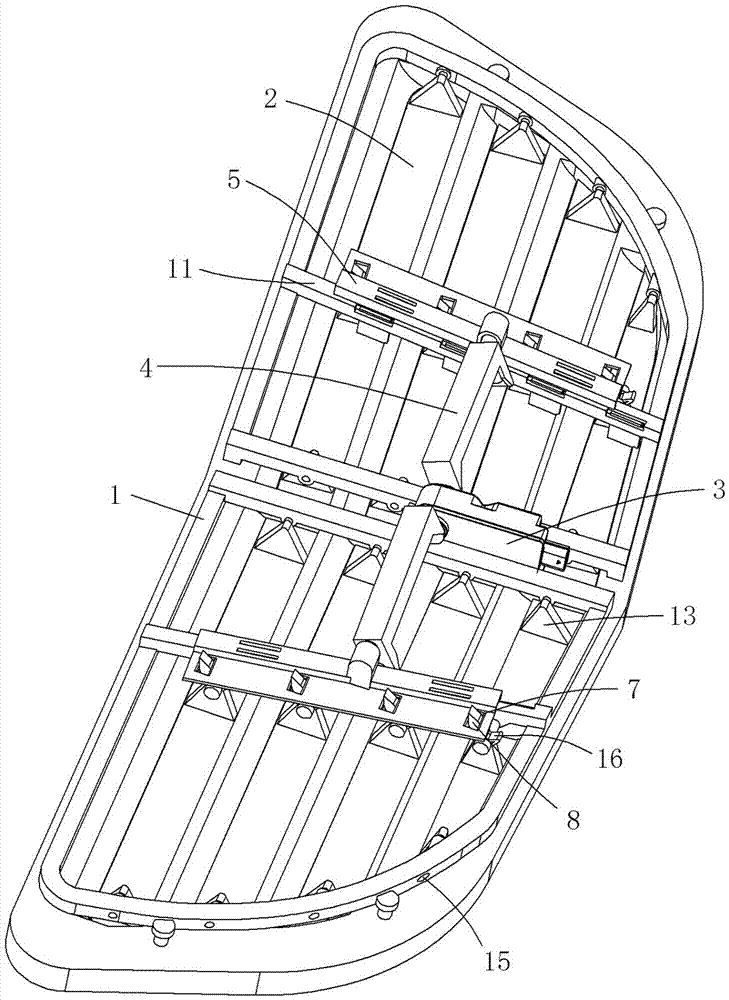 Automobile air-intake quantity adjusting mechanism