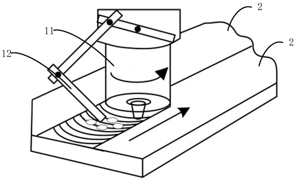 Welding system and welding method for friction stir welding