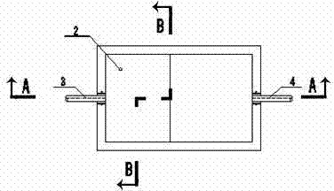 Improved regulating reservoir for low carbon treating and recycling process of ash water