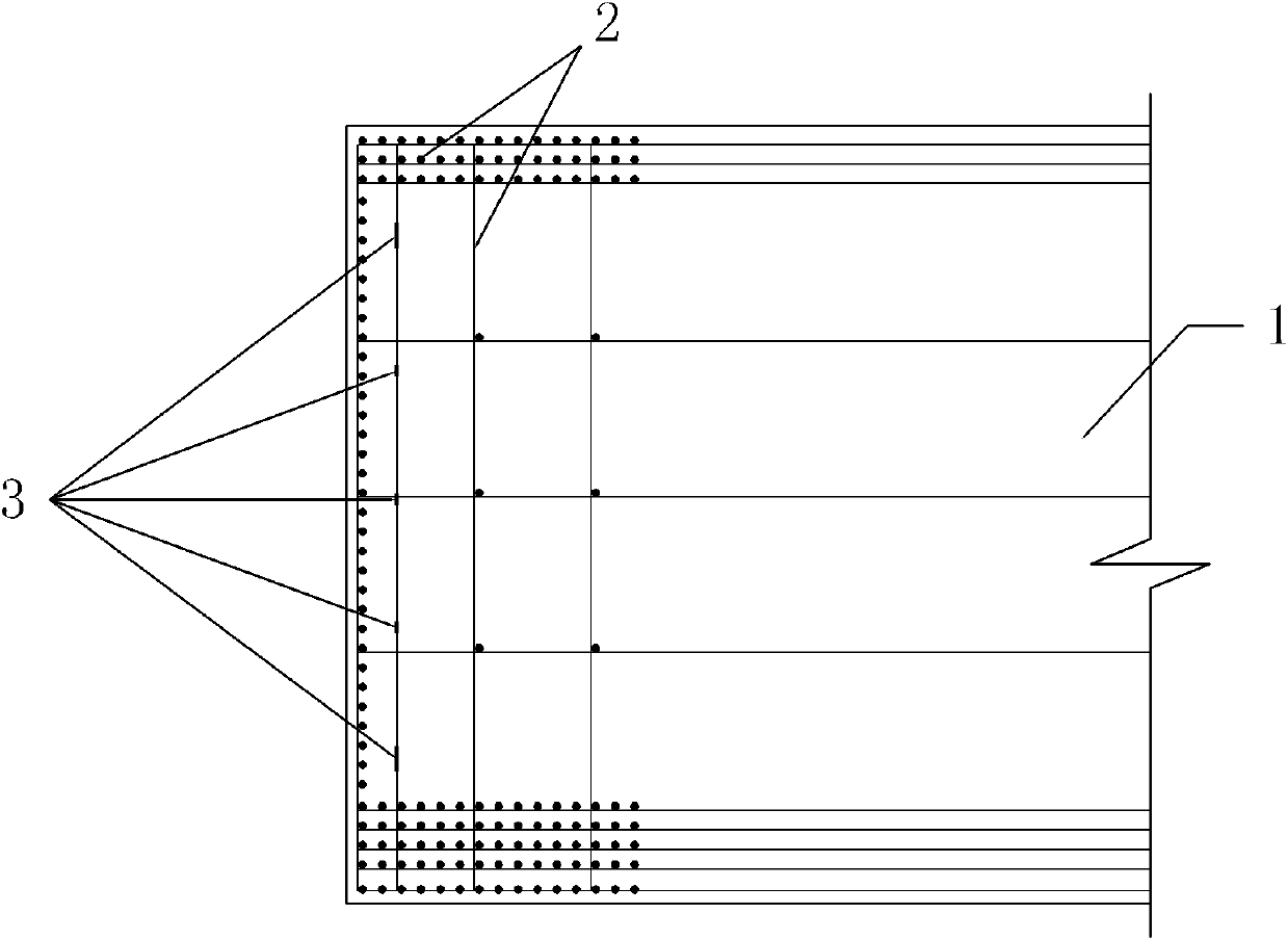 Corrosion prevention method for a concrete bridge