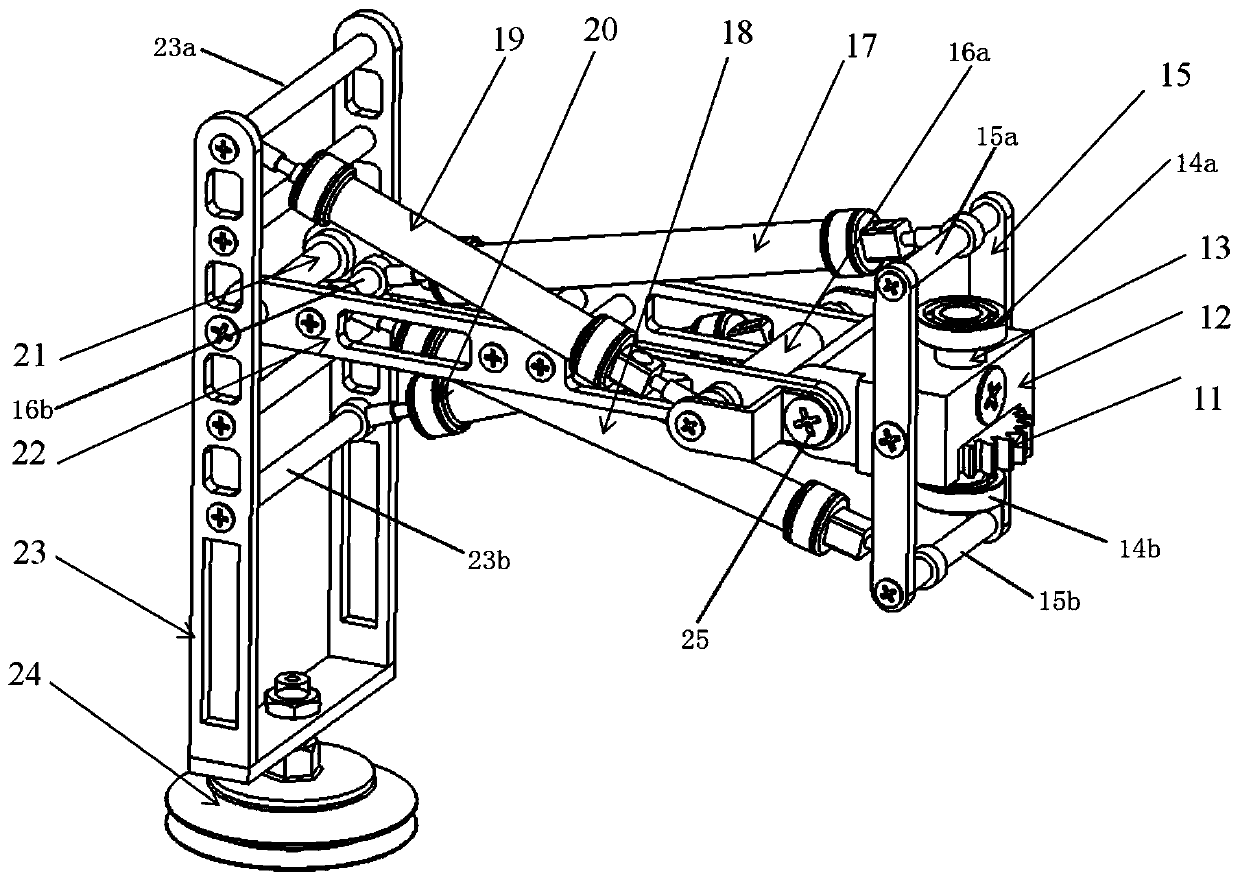 Bionic wall climbing device