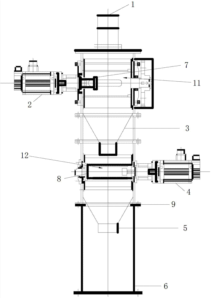 Safe and explosion-proof pyrotechnic composition milling device