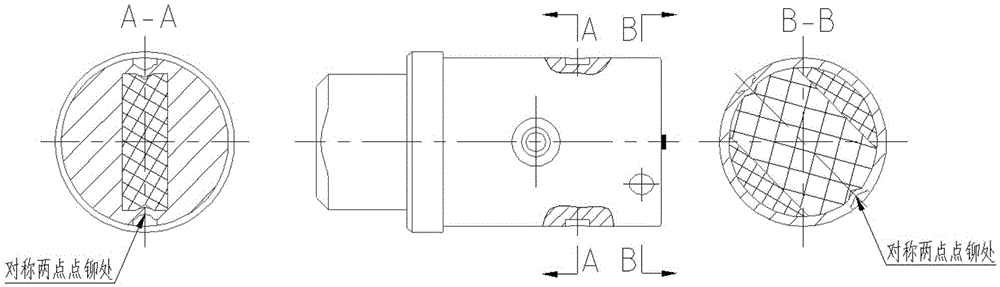 Millimeter wave antenna head, assembly method thereof and antenna applying millimeter wave antenna head