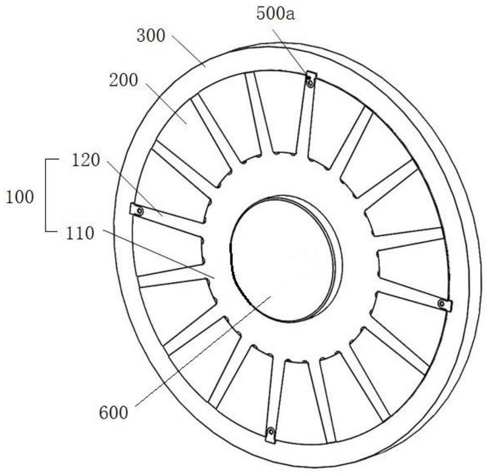 Rotor structure of disc type motor